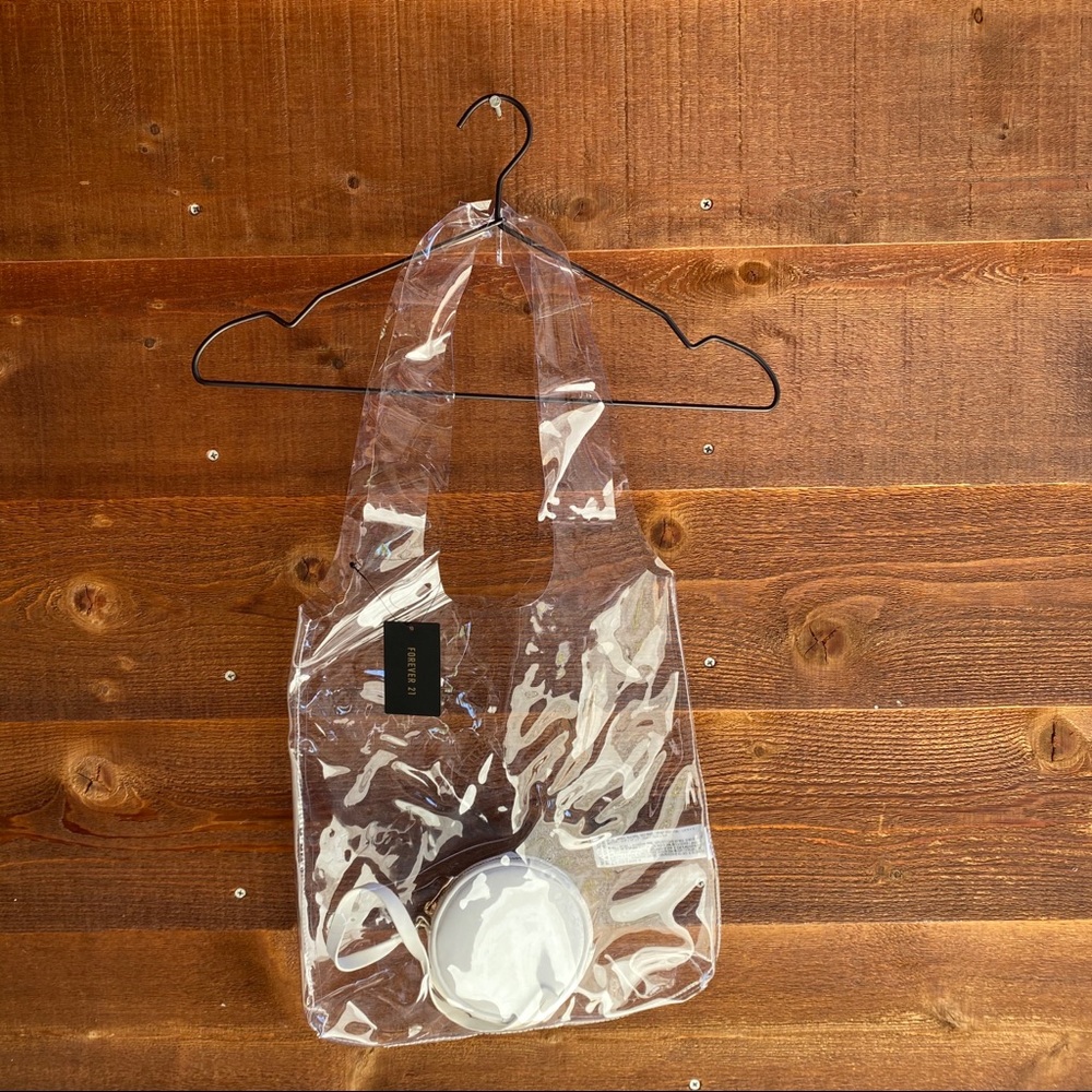 NWT Forever 21 clear purse